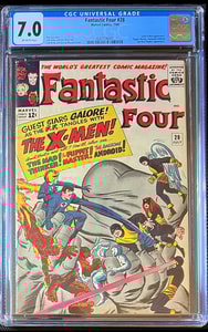Fantastic Four #28 comic book cover image