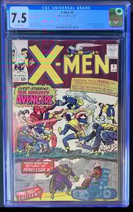 X-Men #9 comic book cover image