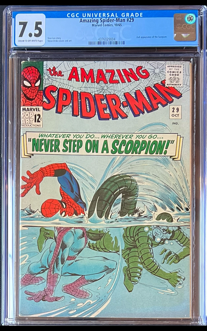 Amazing Spider-man #29 VF- CGC 7.5