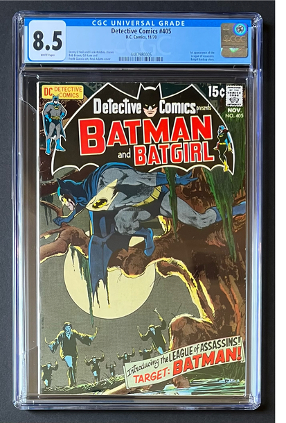 Detective Comics #405 VF+ CGC 8.5