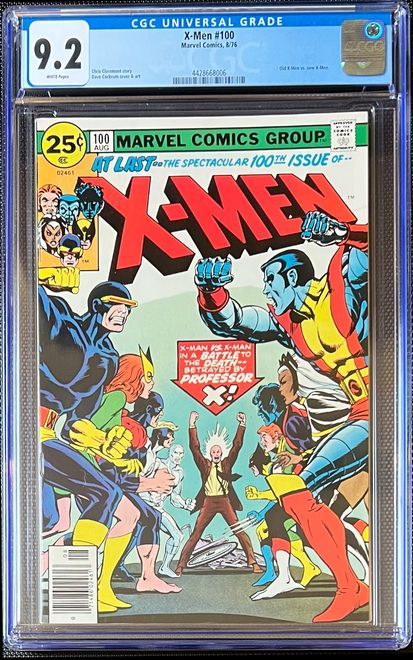 X-Men #100 NM- CGC 9.2